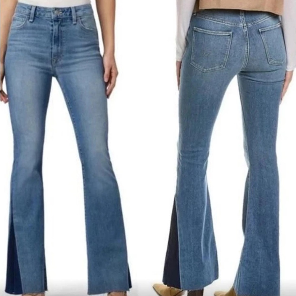 Hudson NWT HEIDI Blue Flared Jeans